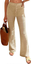Load image into Gallery viewer, 🌴 Boho Crochet Knit Beach Cover-Up Pants
