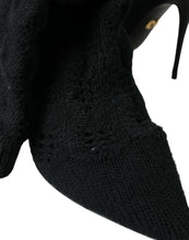 Load image into Gallery viewer, Dolce &amp; Gabbana Black Stiletto Heels Mid Calf Boots Shoes
