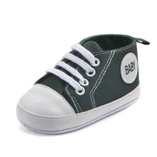 Load image into Gallery viewer, Canvas Classic Sports Sneakers Baby Boys Girls First Walkers Shoes Infant Toddler Soft Sole Anti-slip Baby Shoes
