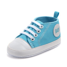Load image into Gallery viewer, Canvas Classic Sports Sneakers Baby Boys Girls First Walkers Shoes Infant Toddler Soft Sole Anti-slip Baby Shoes
