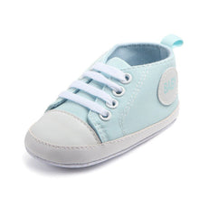 Load image into Gallery viewer, Canvas Classic Sports Sneakers Baby Boys Girls First Walkers Shoes Infant Toddler Soft Sole Anti-slip Baby Shoes
