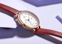 Load image into Gallery viewer, Stylish Womens Elegant With Double Zircon And Two Chronometer Day And Date Luxury Watch
