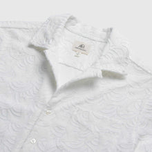 Load image into Gallery viewer, Mariner Terry Camp Collar Shirt - Brilliant White
