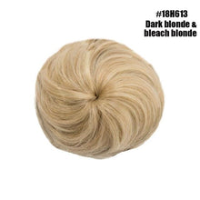 Load image into Gallery viewer, 45g Hair Bun Women Chignon Synthetic Hair Extension Donut Chignon Roller Hairpieces Fake Hair Bun Drawstring Ponytail Clip in Hair Extension For Volumized Hair Buns For Girls
