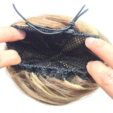 Load image into Gallery viewer, 45g Hair Bun Women Chignon Synthetic Hair Extension Donut Chignon Roller Hairpieces Fake Hair Bun Drawstring Ponytail Clip in Hair Extension For Volumized Hair Buns For Girls
