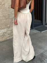 Load image into Gallery viewer, Loose Cotton And Linen Wide-Leg Pants
