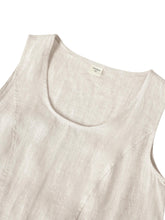 Load image into Gallery viewer, 100% Linen Swing Beach Tank Dress GIANA
