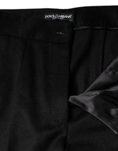 Load image into Gallery viewer, Dolce &amp; Gabbana Black Cashmere Mid Waist Women Boot Cut Pants
