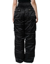 Load image into Gallery viewer, Dolce &amp; Gabbana Black Quilted High Waist Women Boot Cut Pants
