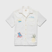 Load image into Gallery viewer, Mariner Camp Collar Shirt - Brilliant White
