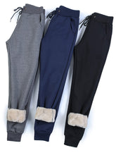 Load image into Gallery viewer, 🖤 Women’s Fleece Sweatpants Jogger — Boyfriend Style
