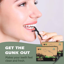 Load image into Gallery viewer, Premium Eco-Friendly Dental Floss Picks — For a Healthier Smile and Planet
