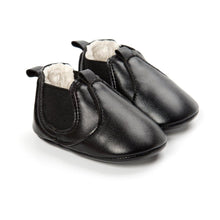 Load image into Gallery viewer, Small Leather Soft Comfy Baby Shoes Newborn Cotton Toddler Durable Lightweight Boots
