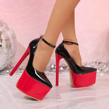 Load image into Gallery viewer, Womans Stylish : Platform High Heel Pumps
