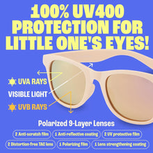 Load image into Gallery viewer, Polarized Toddler Sunglasses Boys &amp; Girls - Unbreakable, for Kids - UV Protection
