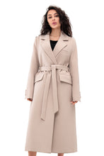 Load image into Gallery viewer, Natti Fitted Wool Blend Overcoat
