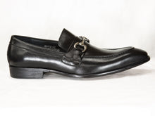 Load image into Gallery viewer, Burnished Calfskin Slip-On Loafer Black
