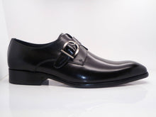 Load image into Gallery viewer, Calfskin Monkstrap Black
