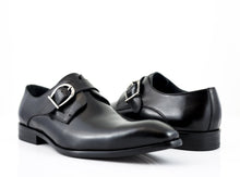 Load image into Gallery viewer, Calfskin Monkstrap Black
