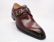 Load image into Gallery viewer, Calfskin Monkstrap Chestnut
