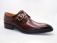 Load image into Gallery viewer, Calfskin Monkstrap Chestnut
