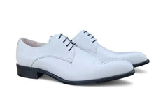 Load image into Gallery viewer, Calfskin Lace-Up Oxford White
