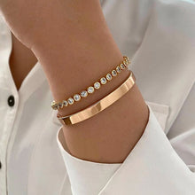 Load image into Gallery viewer, Vintage Jewelry Gold Diamond Bracelet
