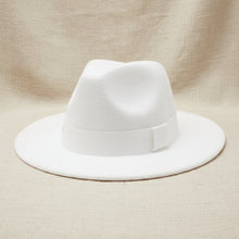 Load image into Gallery viewer, Wide Brim Bell Crown Wool Hat – Unisex Sun &amp; Warmth Hat
