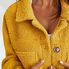 Load image into Gallery viewer, Plus Size Women’s Solid Color Sherpa Jacket
