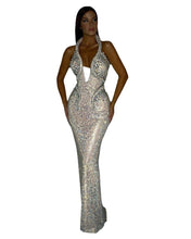 Load image into Gallery viewer, Sexy Sequined Banquet Dress Sheath Trailing Evening Dress
