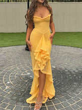Load image into Gallery viewer, Womans High-end : Strapless Sleeveless Long Dress
