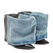 Load image into Gallery viewer, Women's Demin Pointer Toe : High Heel
