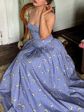 Load image into Gallery viewer, Printed Strapless Backless Maxi Dress – Fitted Long Dress
