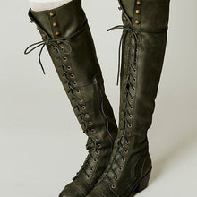 Load image into Gallery viewer, Women’s Over-the-Knee Boots – Round Toe Stylish Tall Winter Boots
