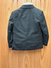 Load image into Gallery viewer, Kids World of USA Black Rhinestone 5-Piece Boys Suit
