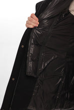 Load image into Gallery viewer, Onyx Genuine Fox Fur Vest-Lined Wool Blend Parka
