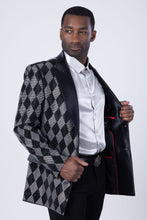 Load image into Gallery viewer, Barabas Torva Rhinestone Blazer 4EBK52

