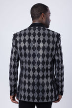 Load image into Gallery viewer, Barabas Torva Rhinestone Blazer 4EBK52
