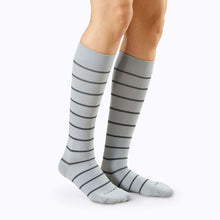 Load image into Gallery viewer, Knee-High Compression Socks – 4 Pack Stripes
