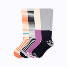 Load image into Gallery viewer, CloudCotton Compression Socks – 4-Pack
