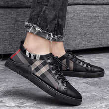 Load image into Gallery viewer, Summer Canvas Mens Breathable Vulcanize Sneakers Light Men Casual Walking Shoe Non-slip Fashionable Sports Shoes Mens Workout Lightweight White Flat Sneakers
