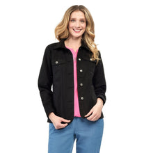 Load image into Gallery viewer, Women's Button Front Brushed Twill Jacket
