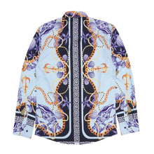 Load image into Gallery viewer, M1833 Capone Printed Shirt - Blue
