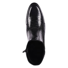 Load image into Gallery viewer, Jazzy Jackman Leather Print Ankle Length Boots
