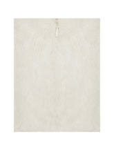 Load image into Gallery viewer, Narla Ivory Low-Waisted Fur Mini Skirt
