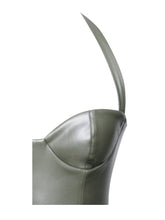 Load image into Gallery viewer, Eliana Olive Vegan Leather Dress
