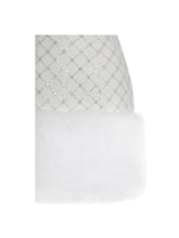 Load image into Gallery viewer, Taylor Ivory Fur Trimmed Beaded Bouclé Mini Dress
