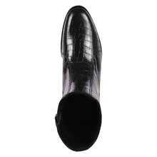 Load image into Gallery viewer, Jazzy Jackman Leather Print Ankle Length Boots

