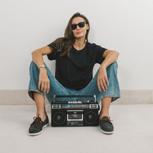 Load image into Gallery viewer, Women's Blue Suede Barca Yacht Loafer
