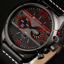 Load image into Gallery viewer, Men's  Waterproof Retro Style Watch With Excellent  Background, Chronometers  Large Numbers Perfect Gift
